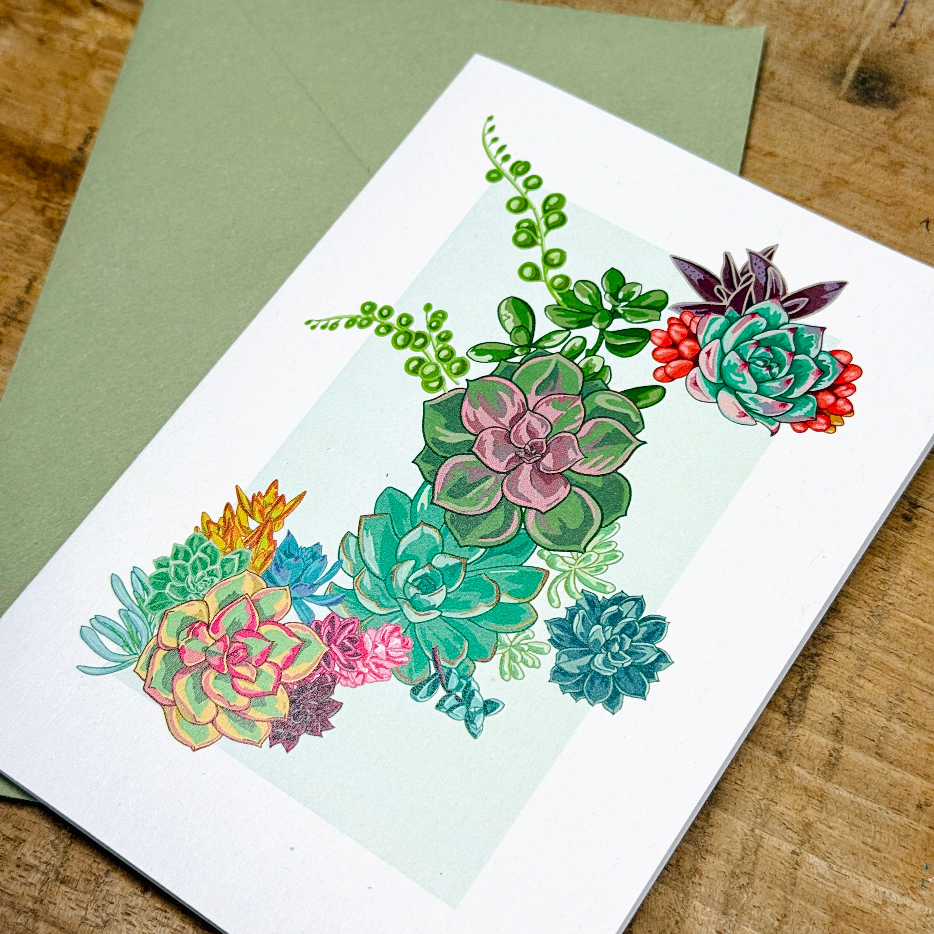 Botanical Greetings Card Set