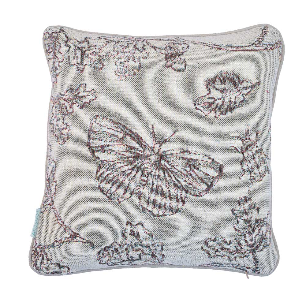 Winter Wood Woven Cushion Cover