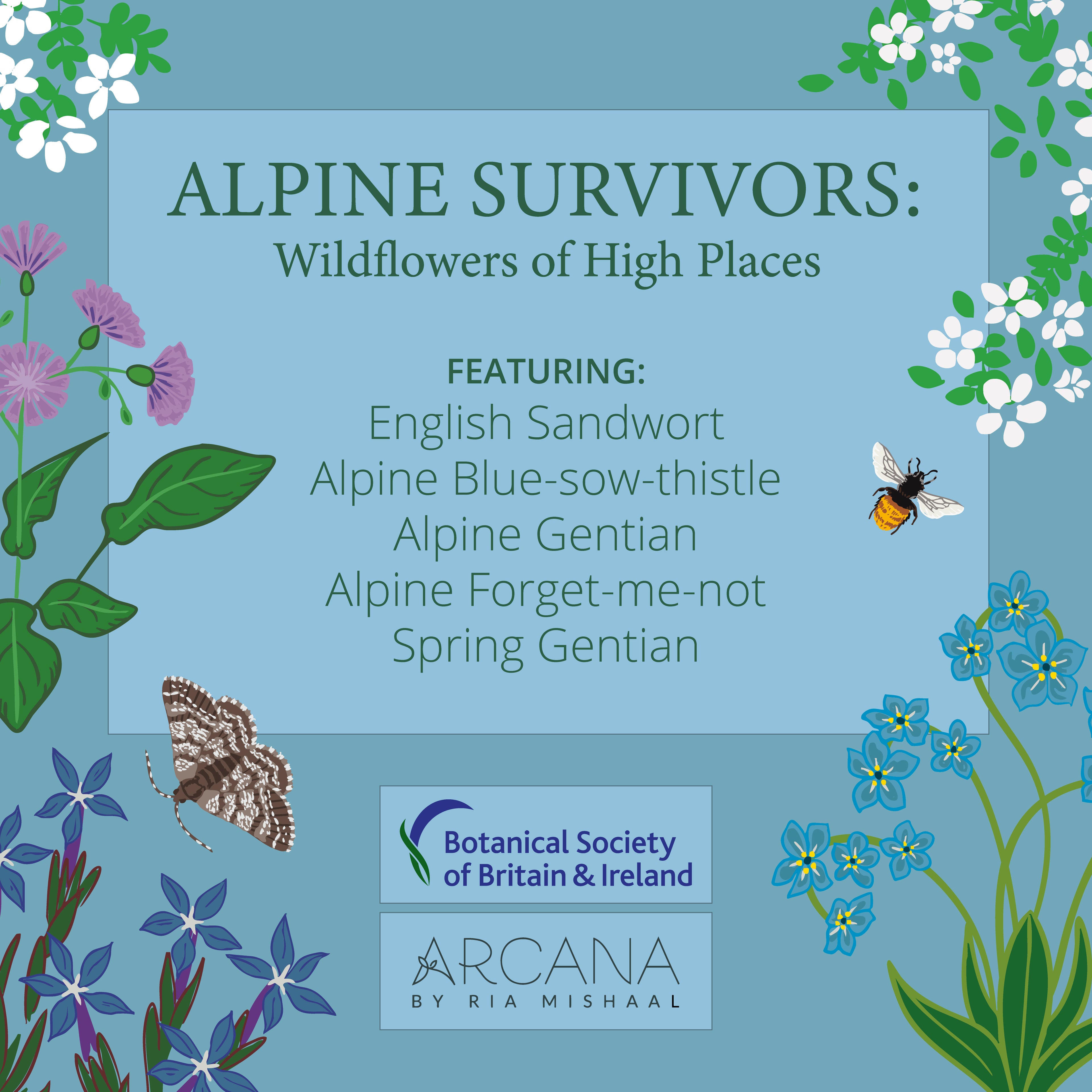 Alpine Survivors Woven Blanket
