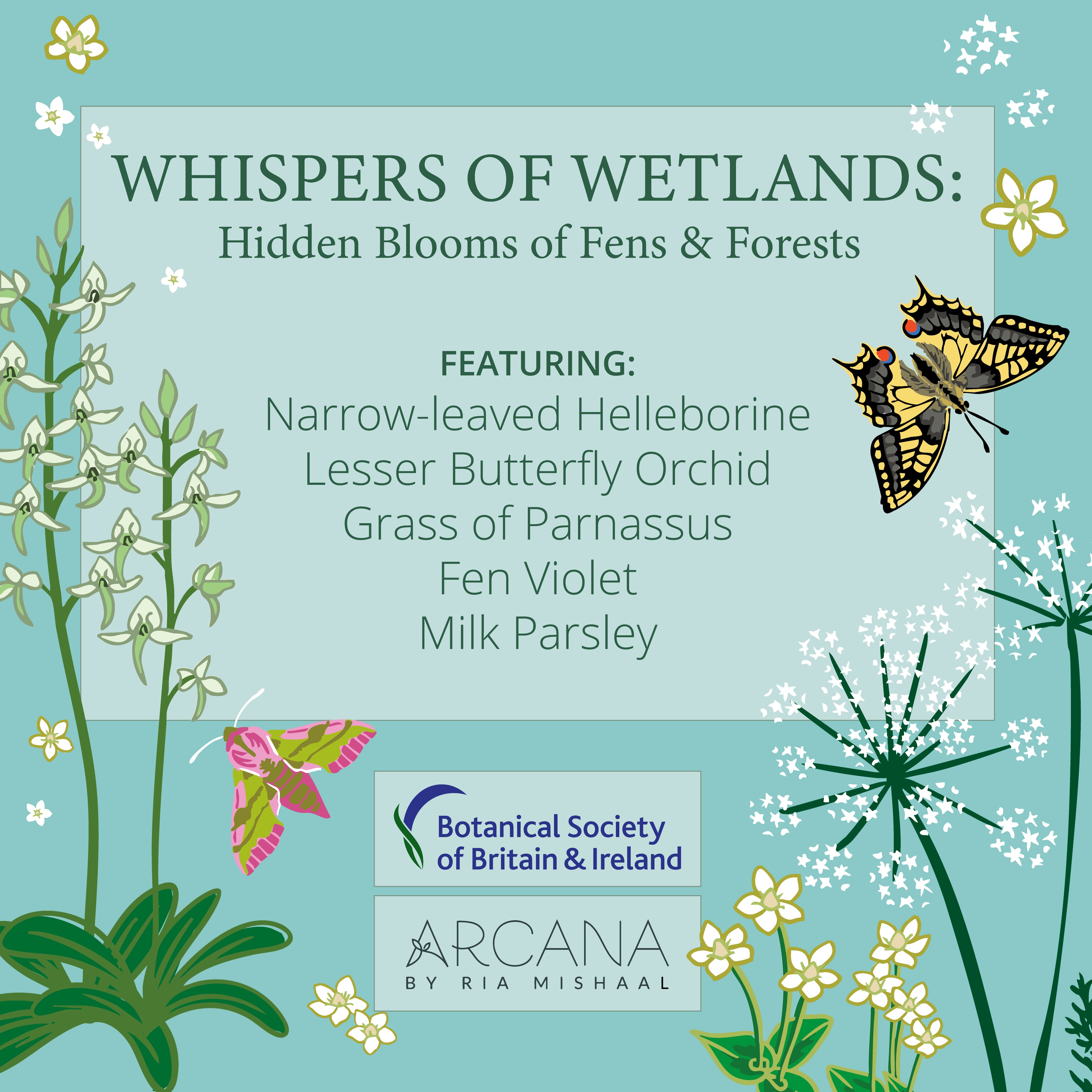 Whispers of Wetlands Woven Blanket