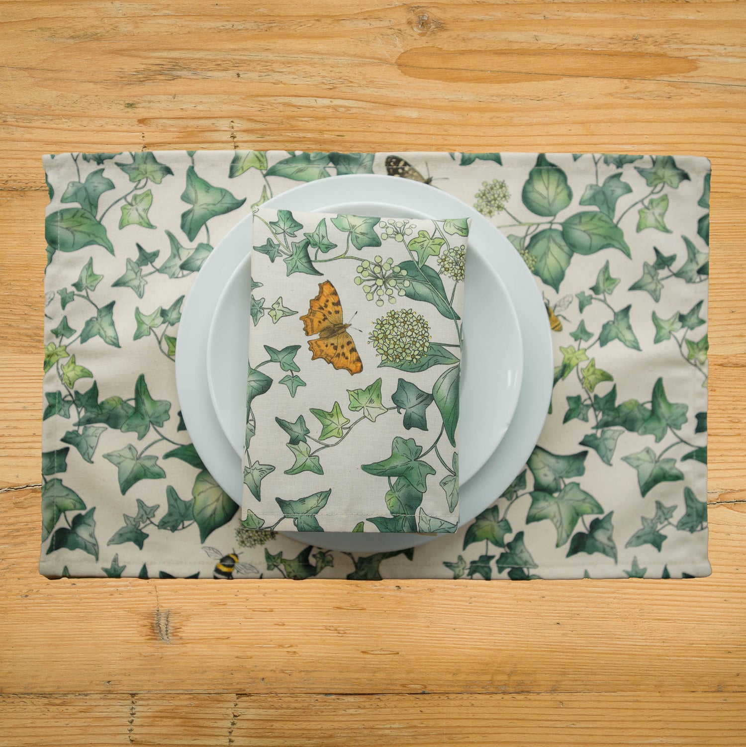 Ivy Organic Cotton Napkins (Set of 2)