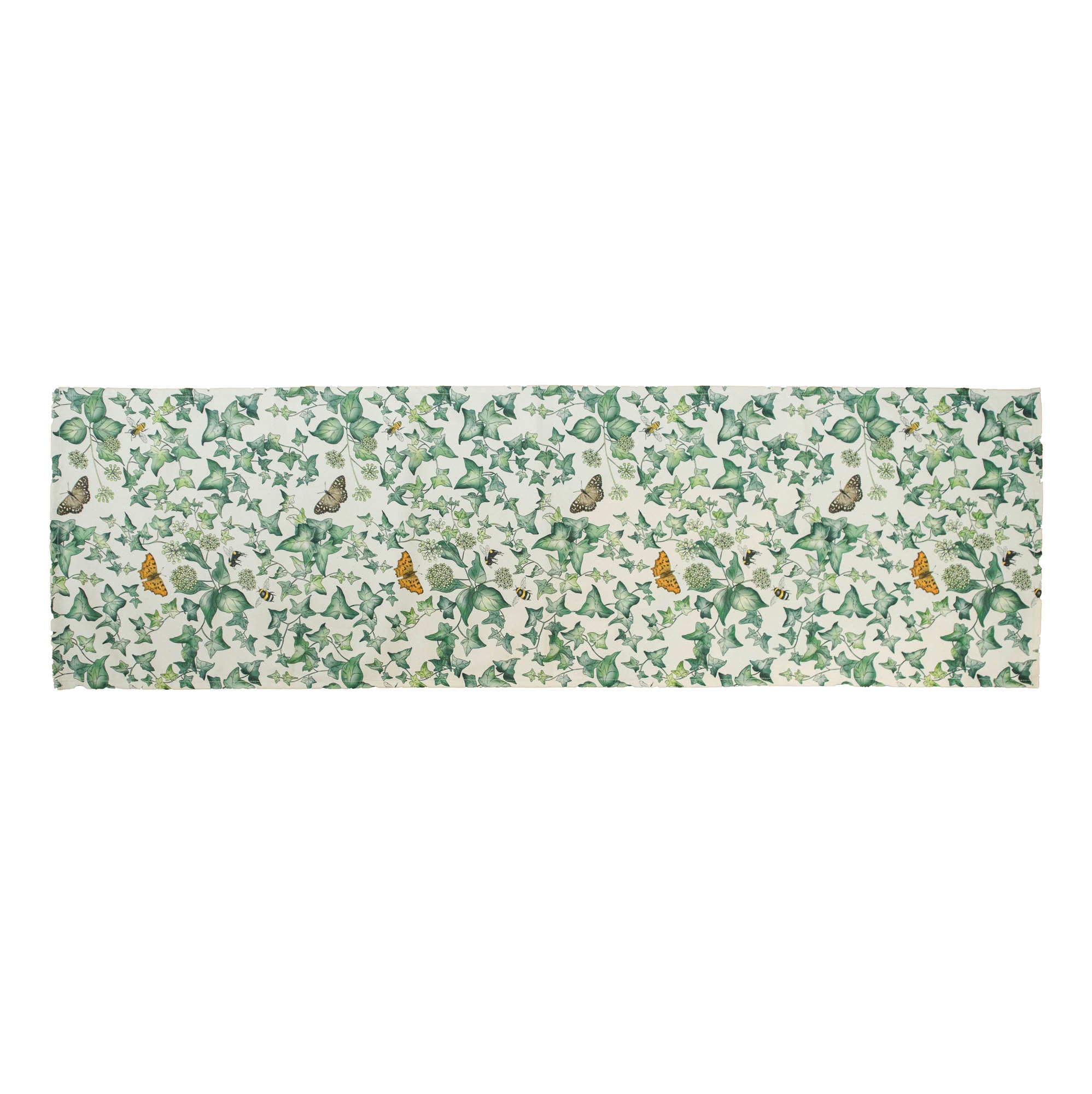 Ivy Organic Cotton Table Runner (40cm x 170cm)