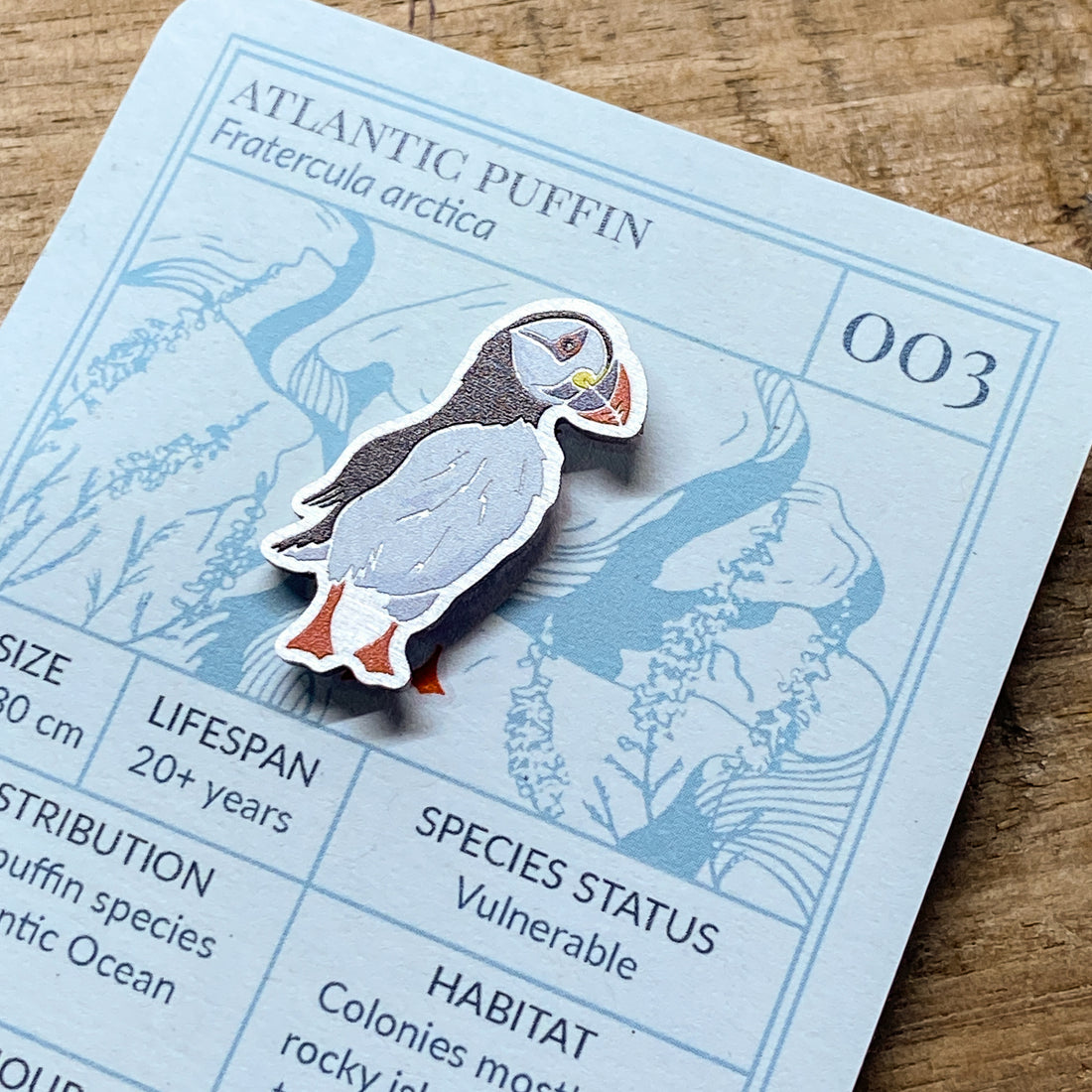 Atlantic Puffin Biodiversity Badge