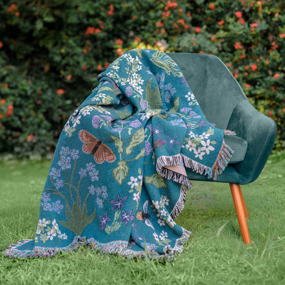 Alpine Survivors Woven Blanket