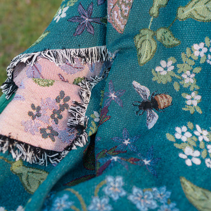Alpine Survivors Woven Blanket