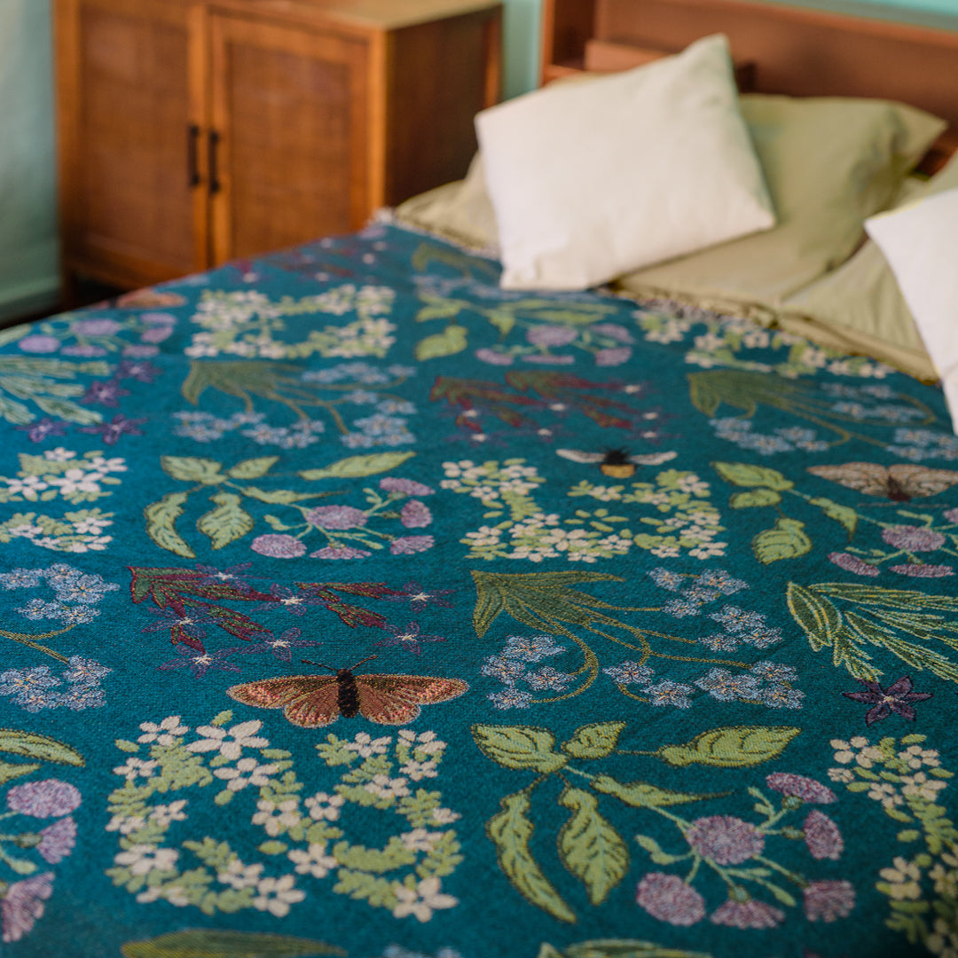 Alpine Survivors Woven Blanket