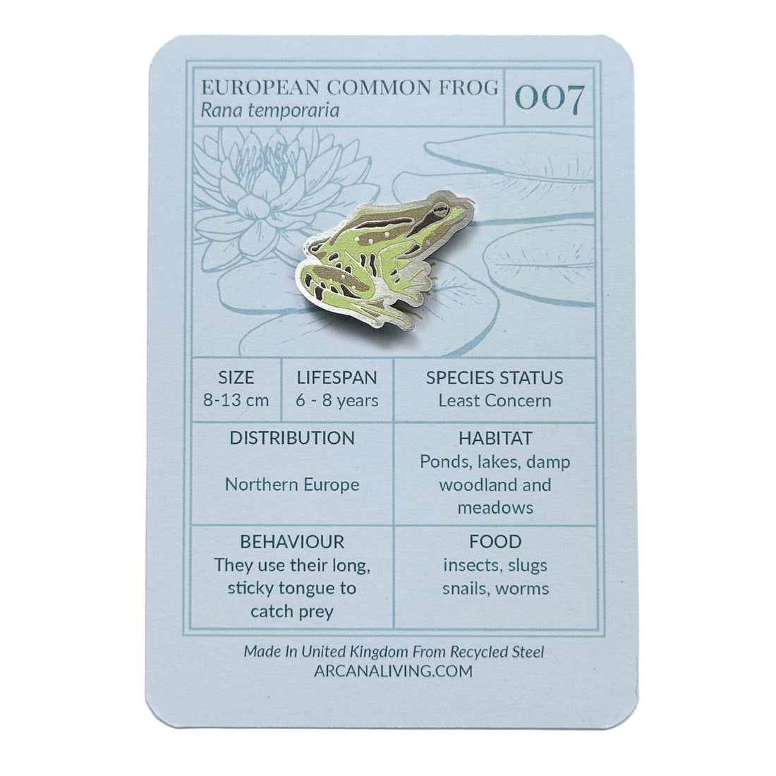 Common Frog Biodiversity Badge