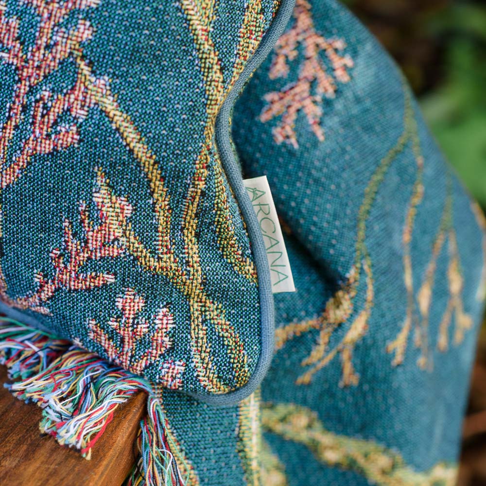 Intertidal Seaweed Woven Cushion Cover