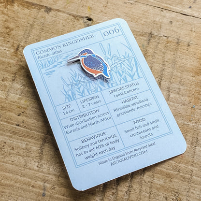 Bird Life Pin Biodiversity Badge Set