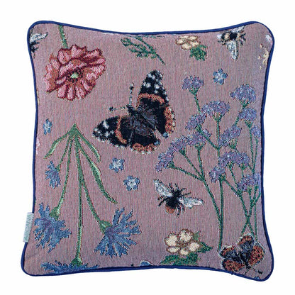 Pollination Bloom Rose Woven Cushion Cover