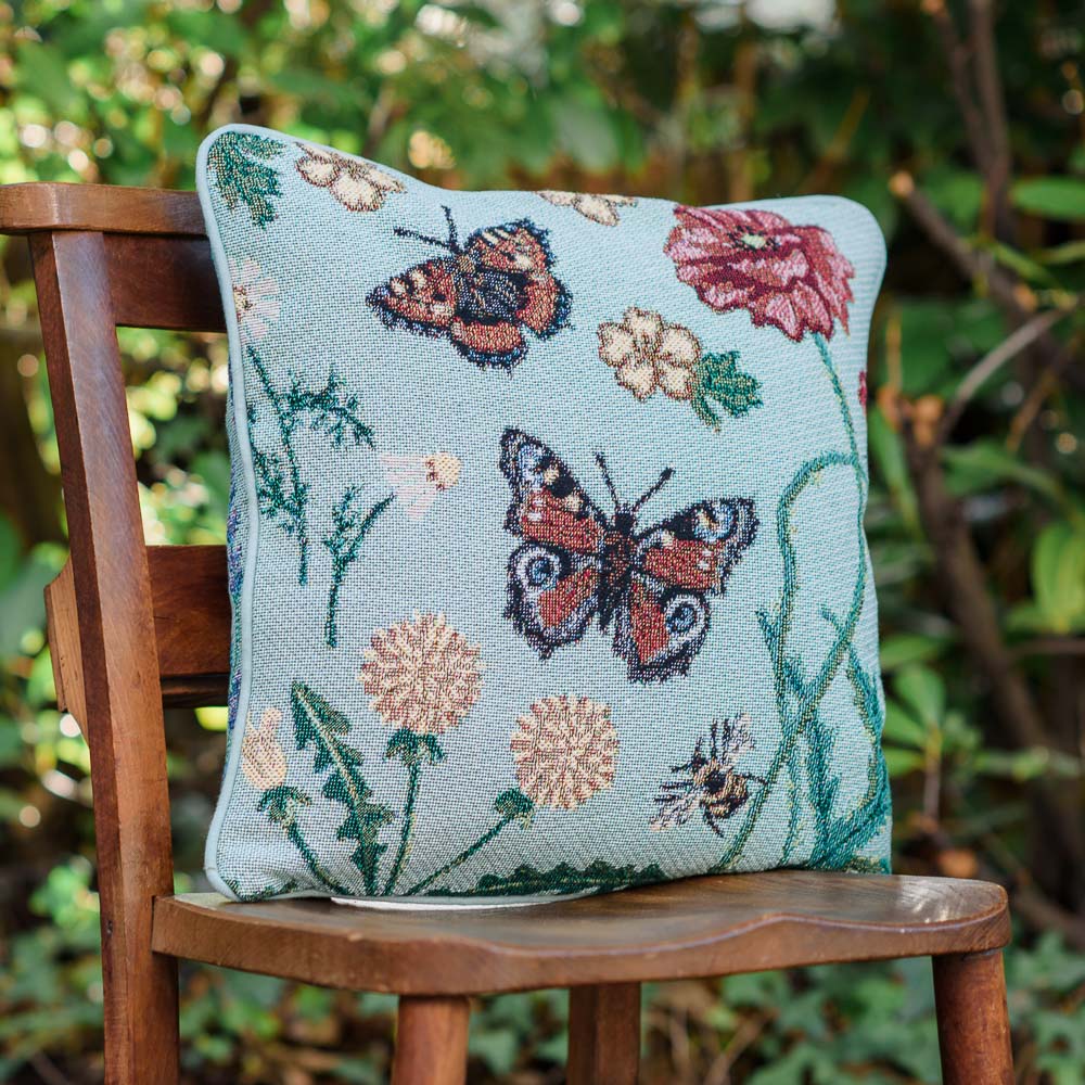 Pollination Meadow Woven Cushion Cover