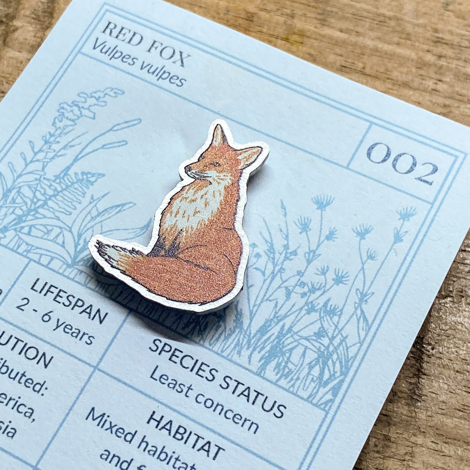 Red Fox Biodiversity Badge