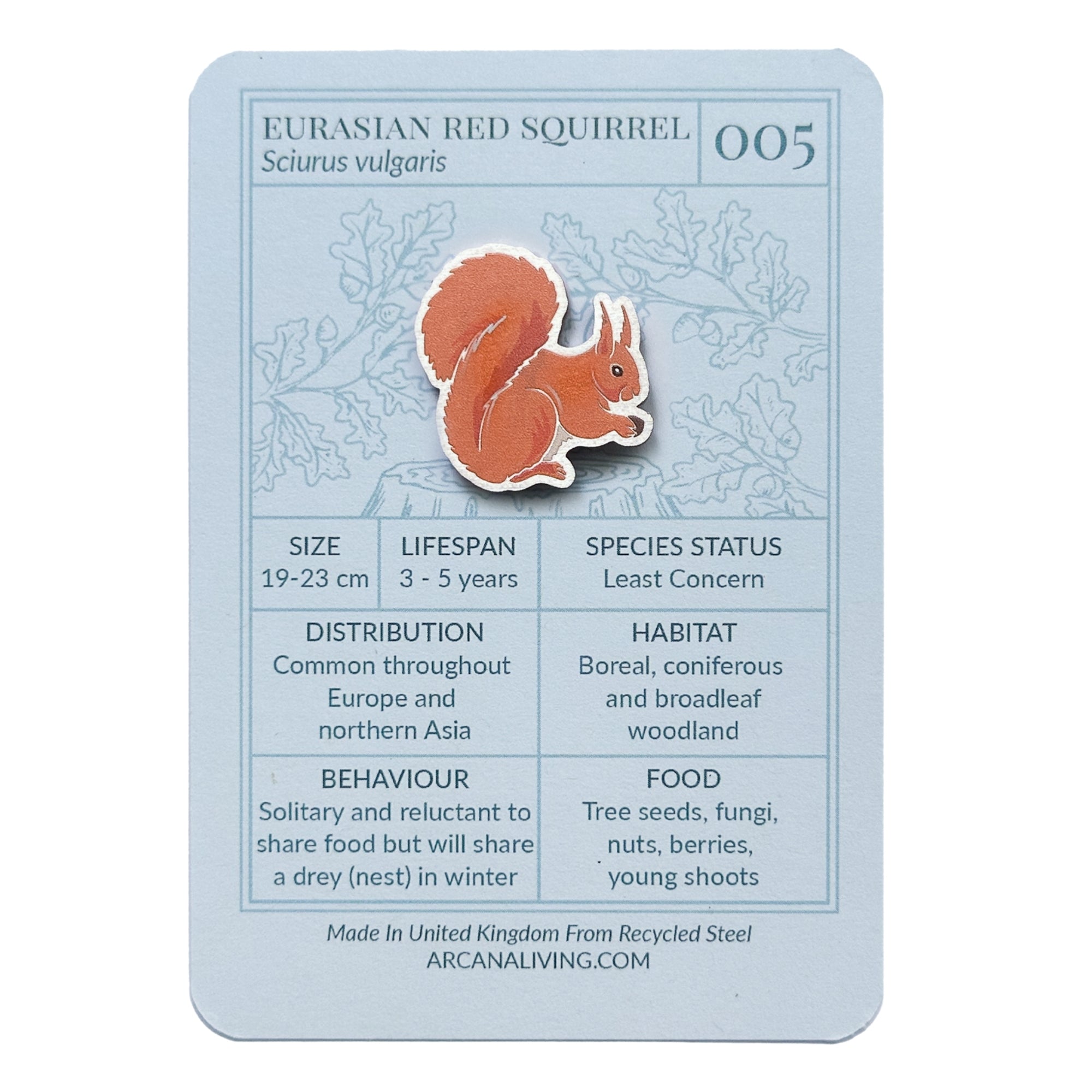 Red Squirrel Biodiversity Badge