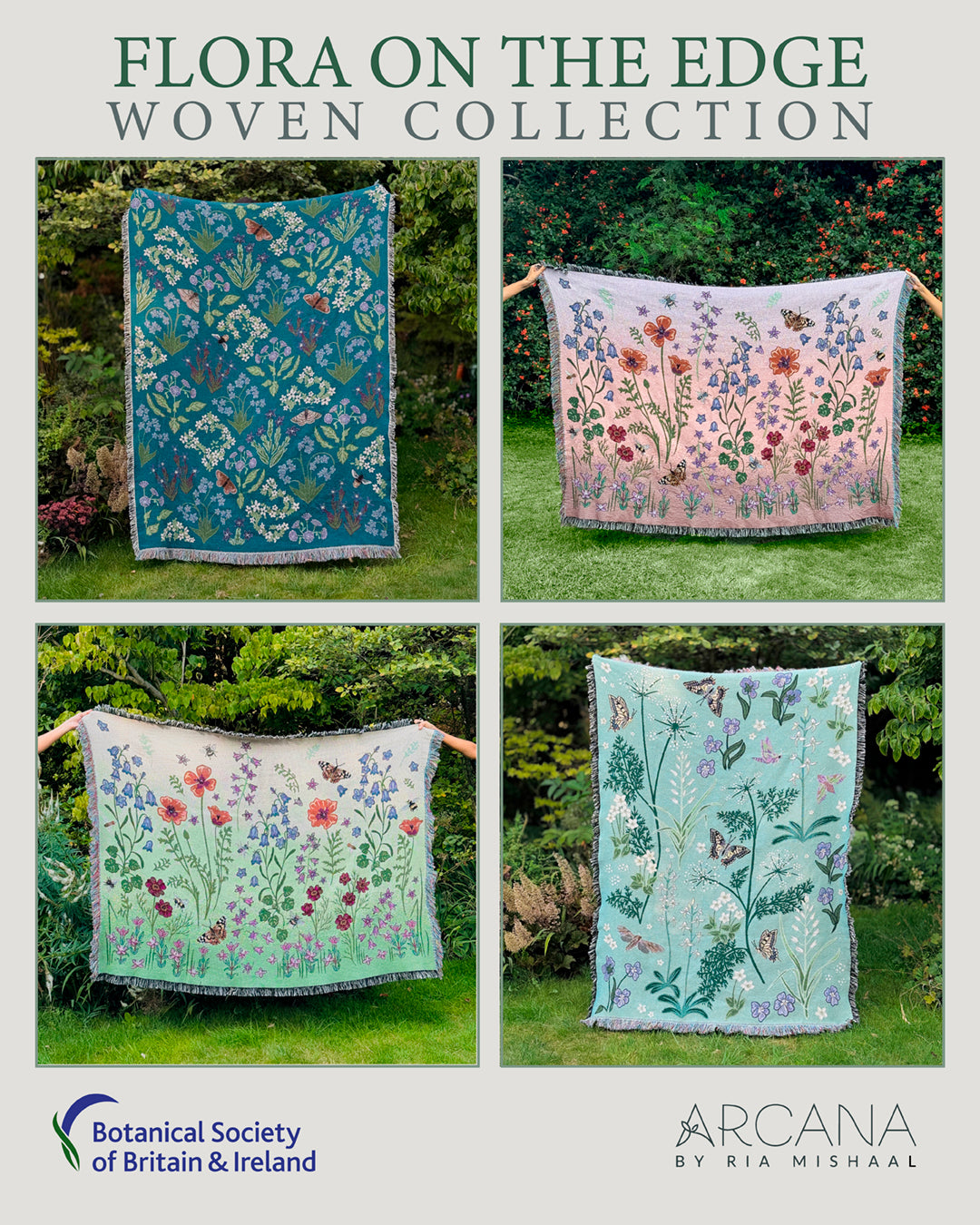 Alpine Survivors Woven Blanket