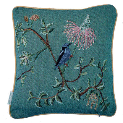 Forest Flight Woven Cushion Cover