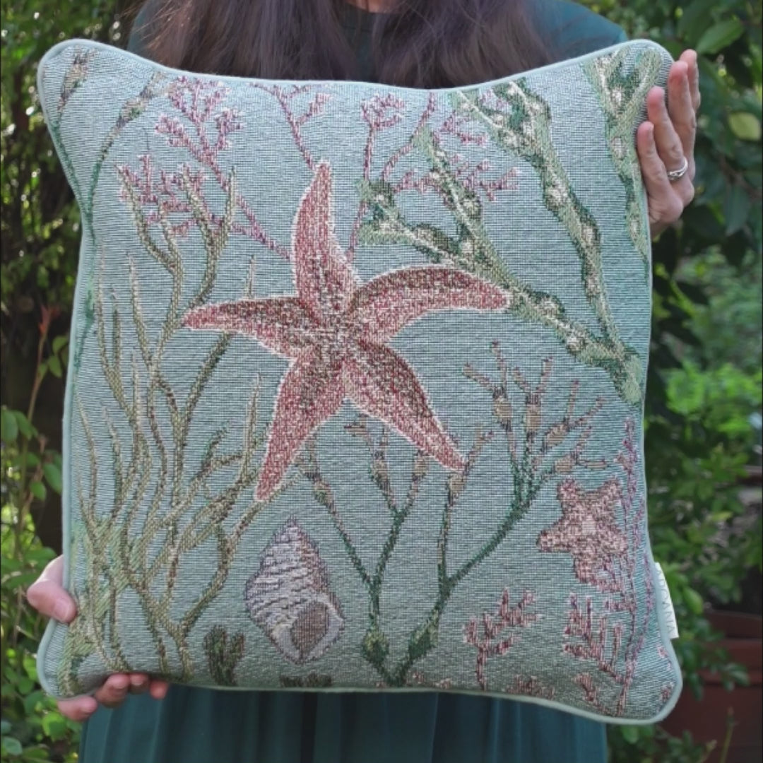 Intertidal Sea Star Woven Cushion Cover