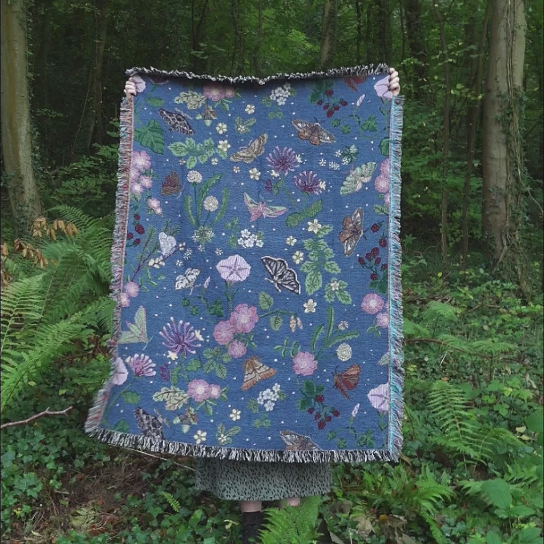 Night Garden Wrap Blanket