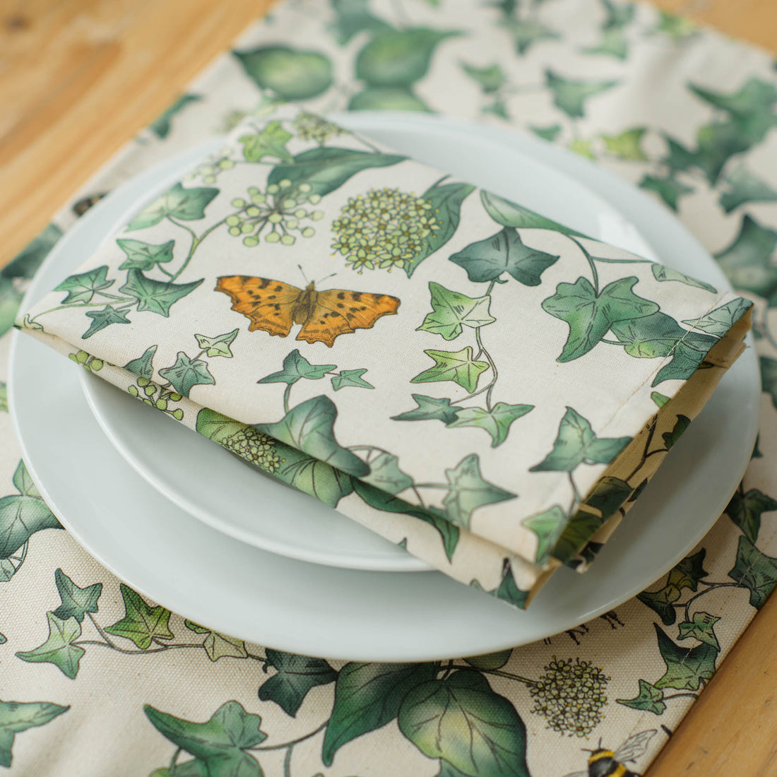 Ivy Organic Cotton Napkins (Set of 2)
