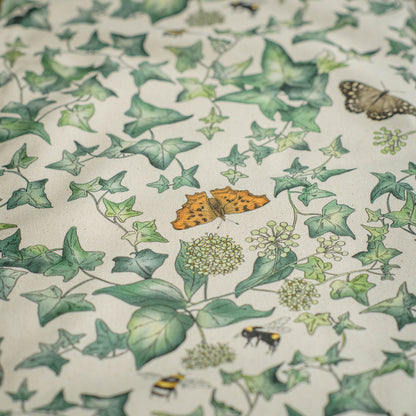 Ivy Organic Cotton Table Runner (40cm x 170cm)