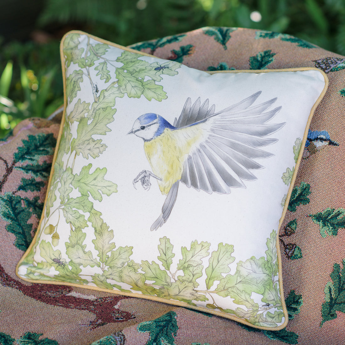 Forager Gold Cushion Cover